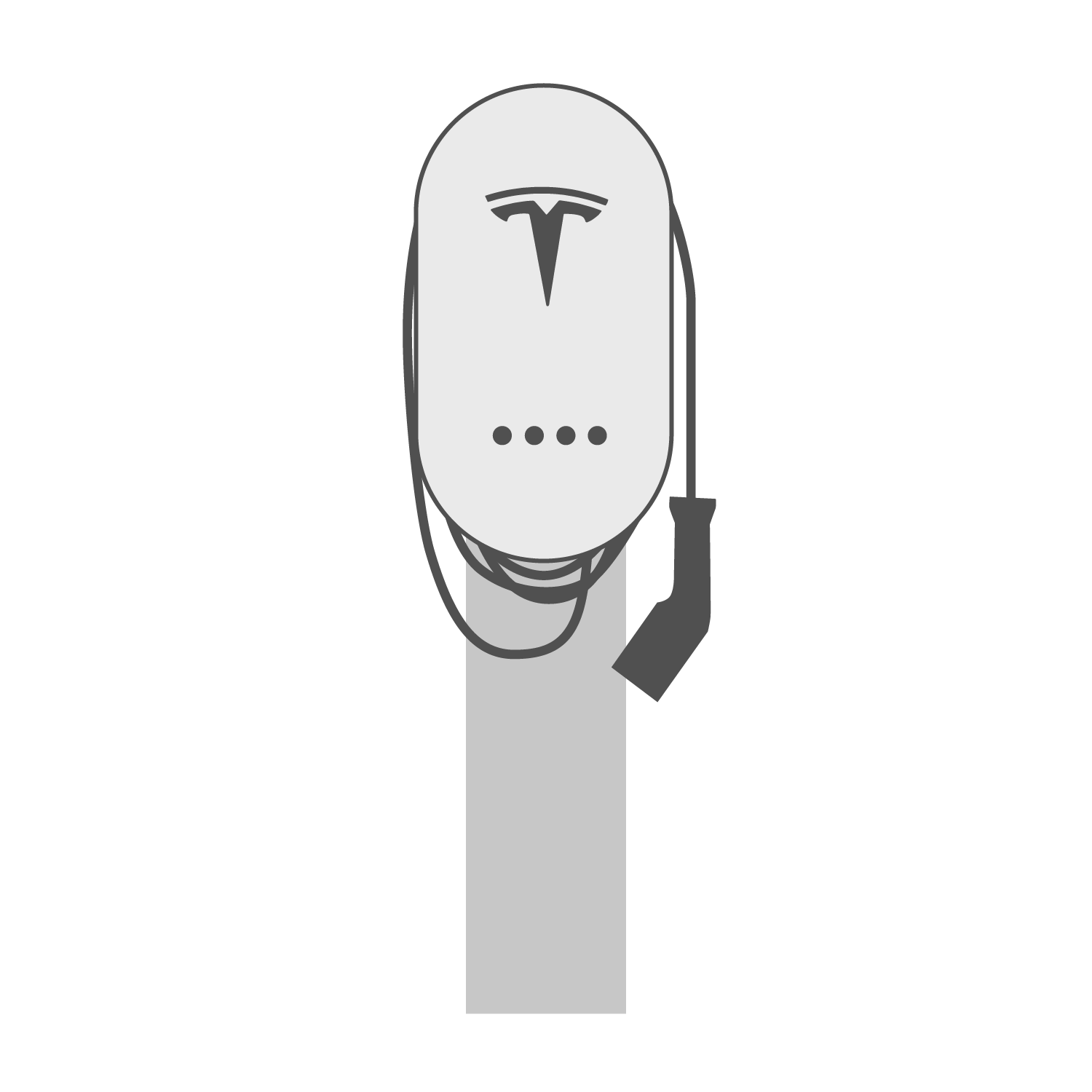  Wallbox-Standfuß VoltStand Tesla