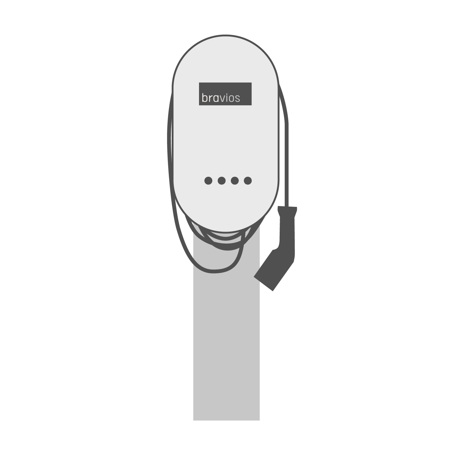  Wallbox-Standfuß FlexiMount Universal