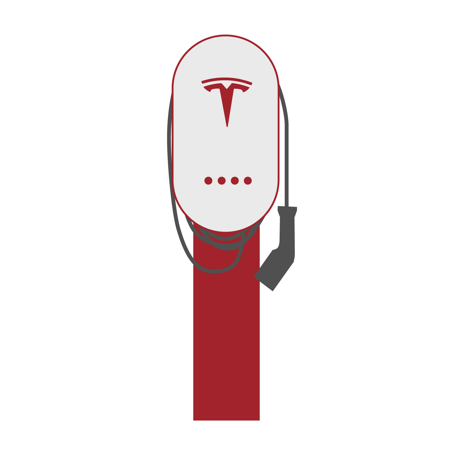  Wallbox-Standfuß VoltStand Tesla