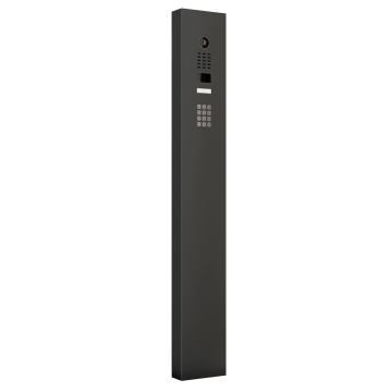 Gegensprechanlage mit Standfuß Smart Doorbird D1101KV mit Keypad Modul in Graphitschwarz