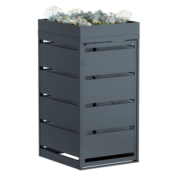 Mülltonnenbox Egon 1er 120L in Anthrazit