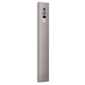 Gegensprechanlage mit Standfuß Smart for Two Doorbird D1102V  in Edelstahl-Optik