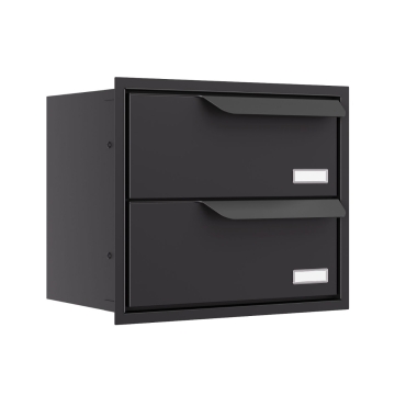 Einbaubriefkasten Eindhoven for Two in Schwarz