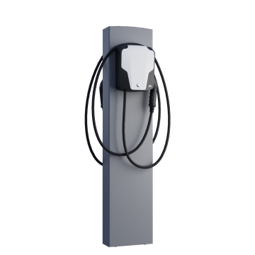 ABL Wallbox Standfuß EnergizeStand for Two mit Bodenanker Grau