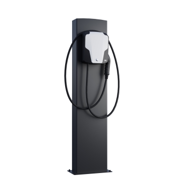 ABL Wallbox Standfuß EnergizeStand mit Bodenplatte Schwarz