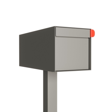Amerikanischer Briefkasten Americano Grau