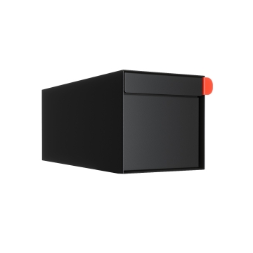 Amerikanischer Briefkasten Americano Schwarz | Wand