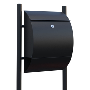 Standbriefkasten Sunshine Schwarz