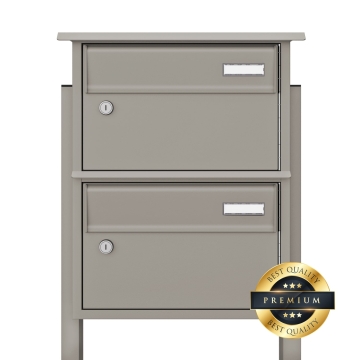 Briefkastenanlage Stellina for Two in Grau