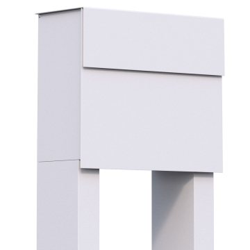 Standbriefkasten Molto Weiß