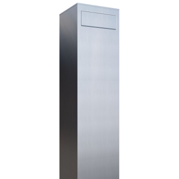 Standbriefkasten Monolith Edelstahl