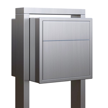 Standbriefkasten Soprano Edelstahl