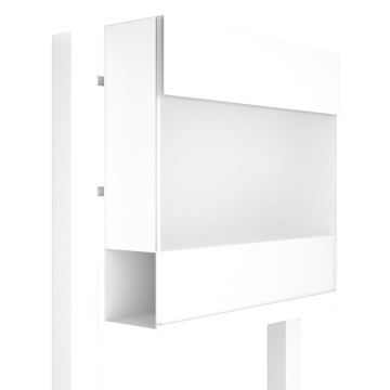 Standbriefkasten Manhattan Special White Weiß