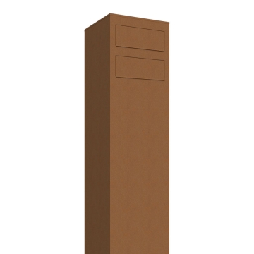 Briefkastenanlage Monolith for Two Rost