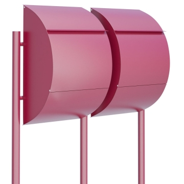 Briefkastenanlage Jumbo for Two Rot