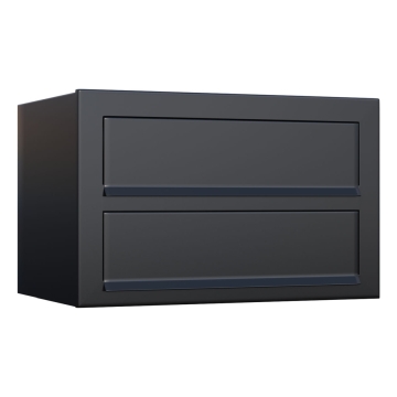 Briefkasten Cube for Two Schwarz