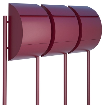 Briefkastenanlage Jumbo for Three Rot