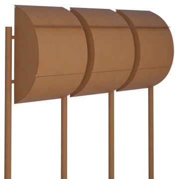 Briefkastenanlage Jumbo for Three Rost