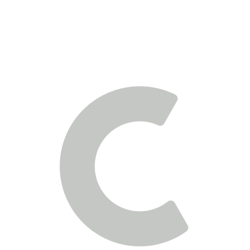 Selbstklebender Hausnummer "c" - 76 mm in Lichtgrau