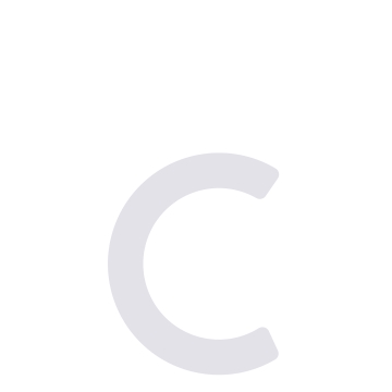 Selbstklebende Hausnummer "c" - 200 mm in weiß