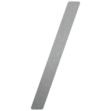 Selbstklebendes Zeichen Slash "/" - 76 mm aus Edelstahl