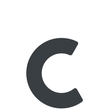 Selbstklebende Hausnummer "c" - 40 mm in Anthrazit