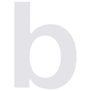 Hausnummer ''b'' Weiß