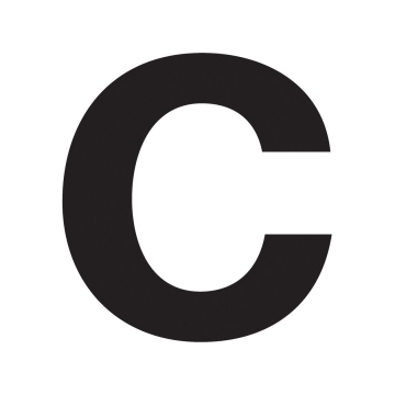 Hausnummer ''c'' Schwarz