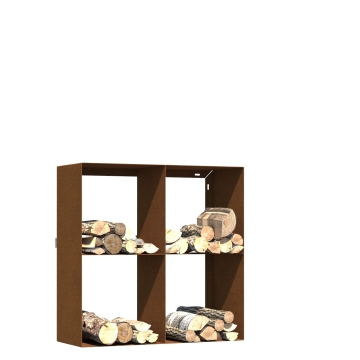 Holzlager Holzhalter Kaminholzunterstand Bardi