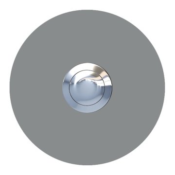 Türklingel Kreis Grau Metallic