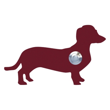 Türklingel Hund ''Charly'' Rot