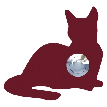 Türklingel Katze ''Kitty'' Rot