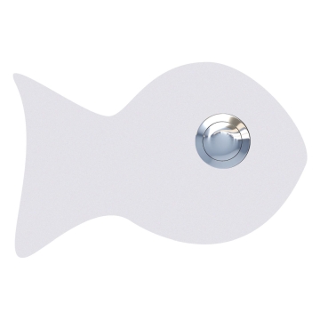 Türklingel Fisch Weiß