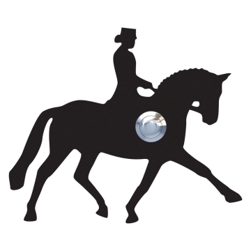 Türklingel Dressurpferd Schwarz