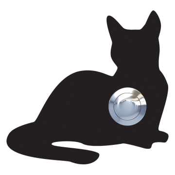 Türklingel Katze ''Kitty'' Schwarz