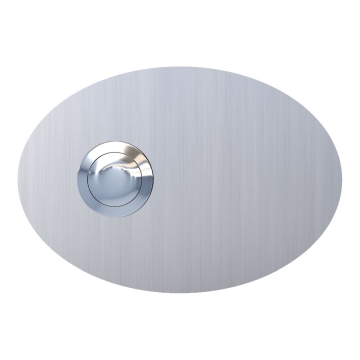Türklingel Ellipse Edelstahl