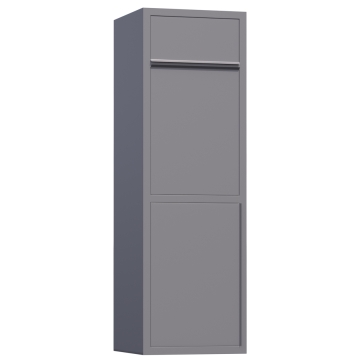 Paketbox Koloss Grau Metallic