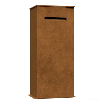 Paketbox Knox Cortenstahl