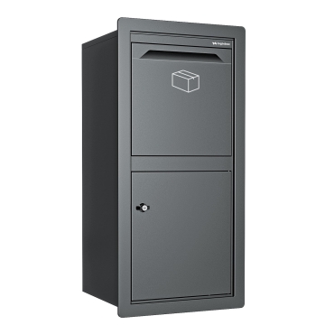 Einbau-Paketbox Larino in Graphitgrau
