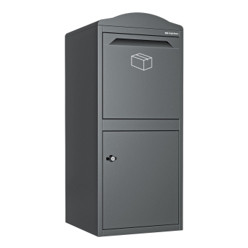Paketbox Alberona in Graphitgrau