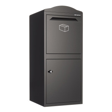 Paketbox Alberona in Schwarz