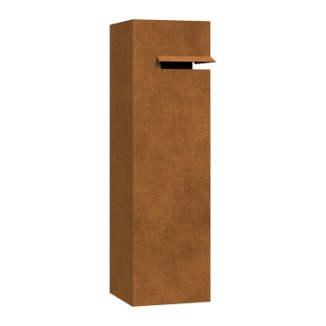 Standbriefkasten Corrus Cortenstahl