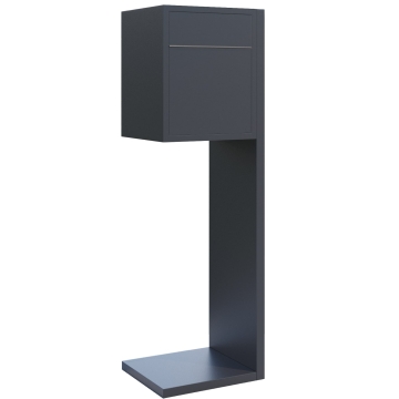 Standbriefkasten Hermes Anthrazit