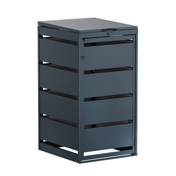 Mülltonnenbox Kim 1er 120L in Anthrazit