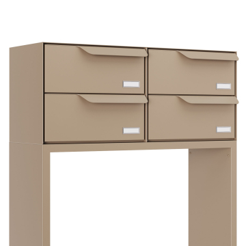 Briefkastenanlage Rotterdam for Four in Beige