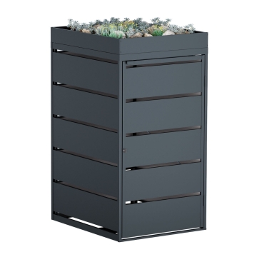 Mülltonnenbox Edgar 1er 240 Liter in Anthrazit