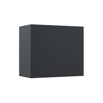 Wandleuchte "Maxi Quarto" in Schwarz