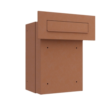 Mauerdurchwurf- Briefkasten Dante in Rost