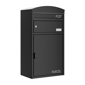Paketbriefkasten Tyr in Schwarz