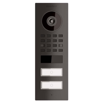 Aufputz Türsprechanlage Smart-ON for Two Doorbird D1102V Graphitschwarz
